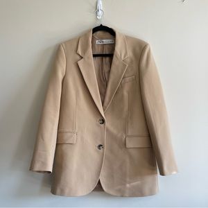 NWOT Zara Tan Blazer